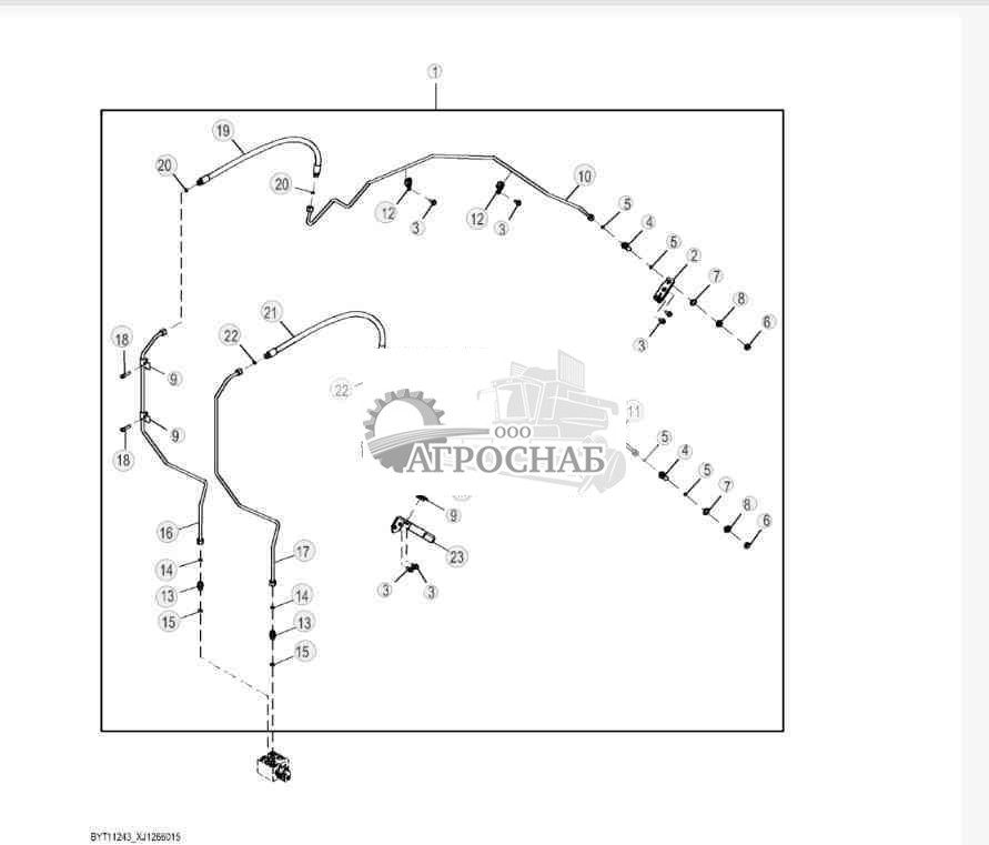 Kit, Pin Disconnect Plumbing,High Lift Plus 